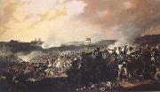 Denis Dighton The Battle of Waterloo: General advance of the British lines (mk25) Sweden oil painting artist